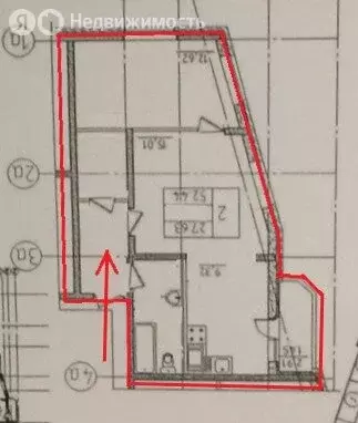 2-комнатная квартира: Мурино, Воронцовский бульвар, 17 (52.44 м) - Фото 2