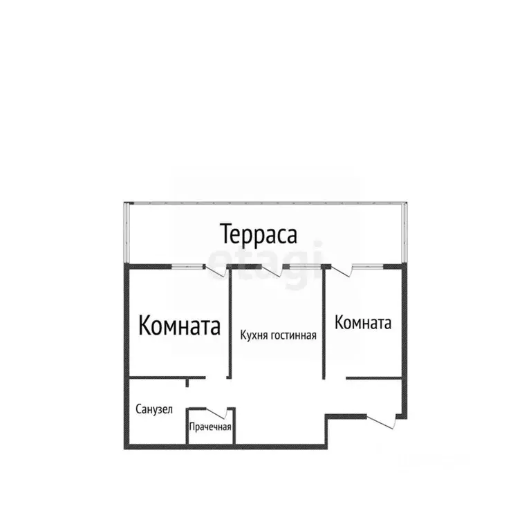 2-к кв. Курганская область, Курган ул. Коли Мяготина, 181 (80.7 м) - Фото 2