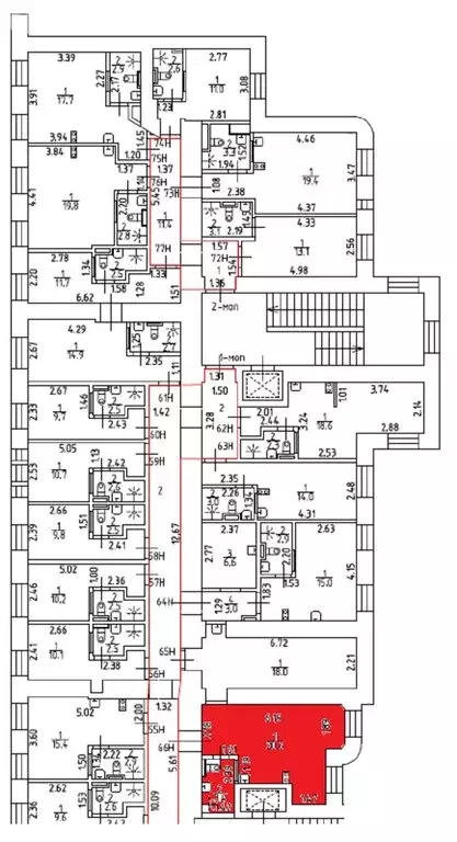 Квартира-студия: Санкт-Петербург, набережная Обводного канала, 169 (24 ... - Фото 2