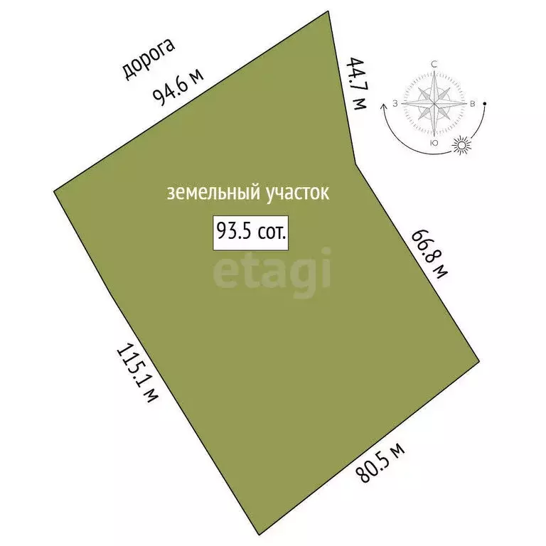 Участок в Тюменская область, Ялуторовский муниципальный округ, СОНТ ... - Фото 1