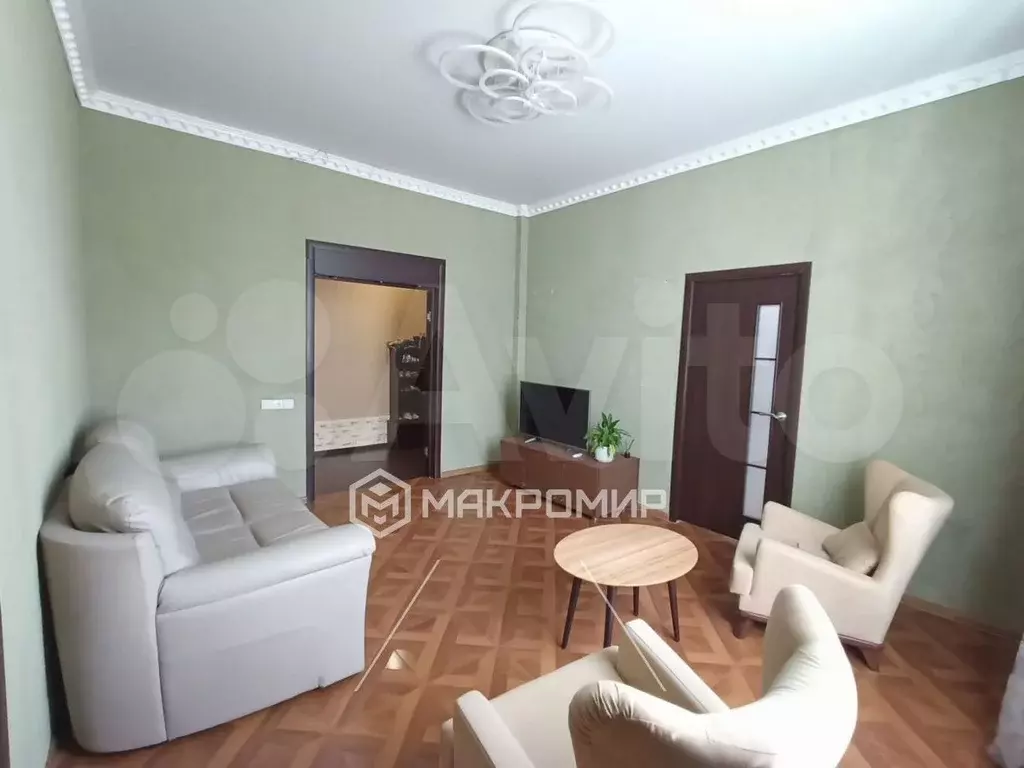 3-к. квартира, 71,3 м, 4/4 эт. - Фото 0