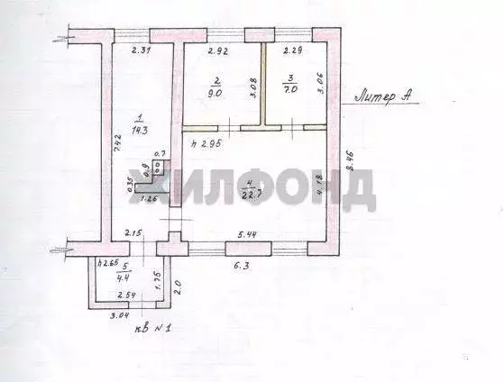 Дом в Забайкальский край, Борзя Дорожная ул. (57 м) - Фото 1