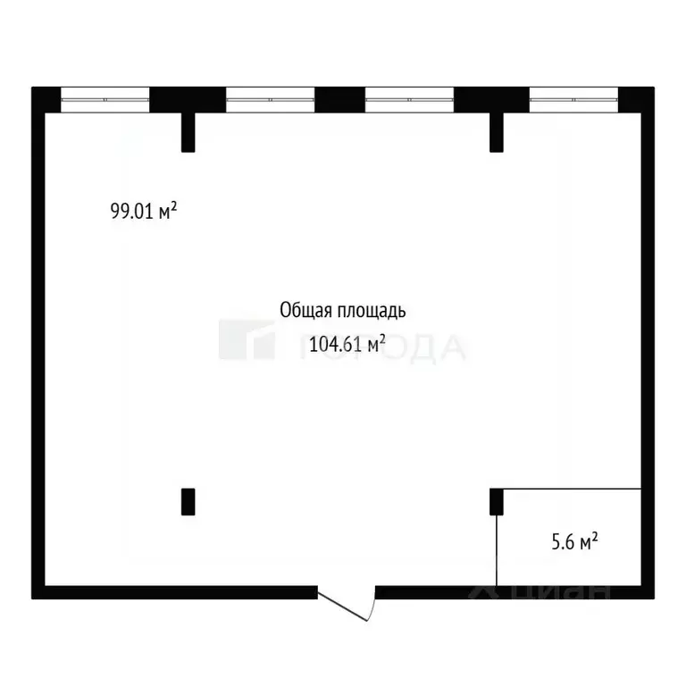 Офис в Новосибирская область, Новосибирск ул. Станиславского, 25 (105 ... - Фото 1