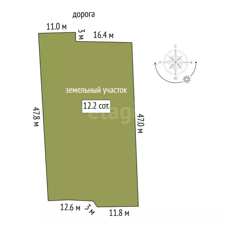 Дом в посёлок Ертарский, Пионерская улица (40.2 м) - Фото 2