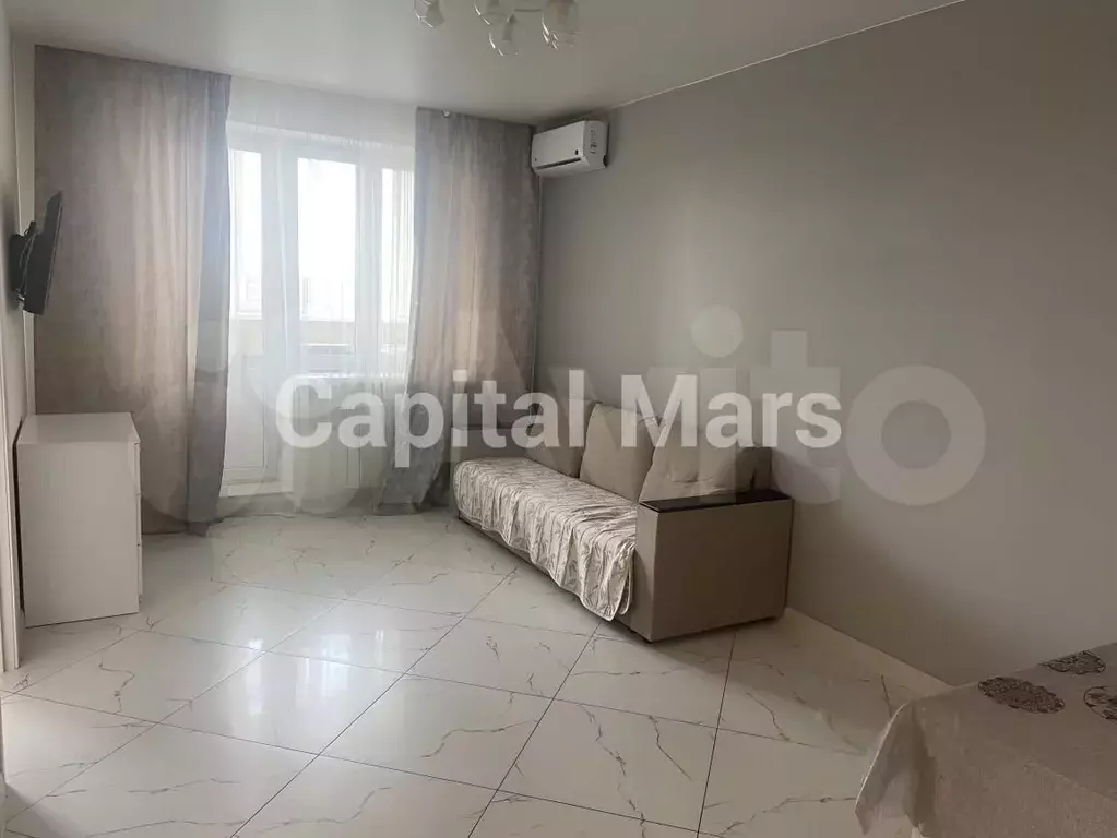 2-к. квартира, 55 м, 9/25 эт. - Фото 1