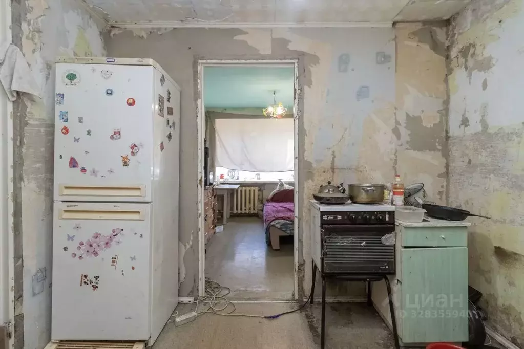 Комната Тюменская область, Тюмень ул. Декабристов, 152 (34.6 м) - Фото 1