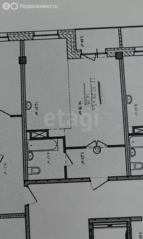 Квартира-студия: Абакан, улица Генерала Тихонова, 10/1 (38.69 м) - Фото 1