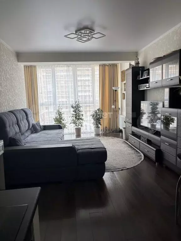 1-к. квартира, 45,8 м, 7/21 эт. - Фото 1