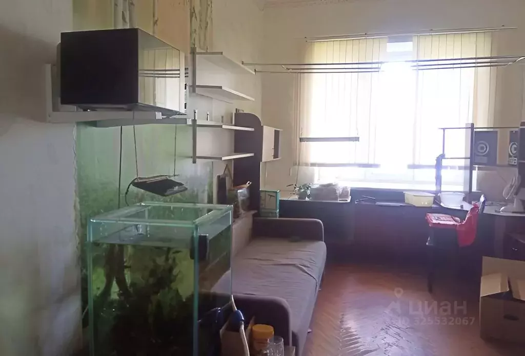 Комната Санкт-Петербург Октябрьская наб., 74К1 - Фото 1