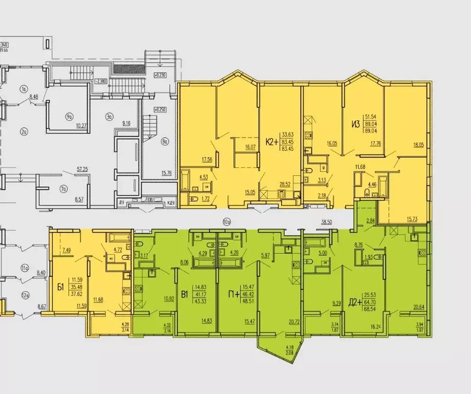 1-к кв. Пензенская область, Пенза Засурье мкр, Акварель жилой комплекс ... - Фото 2