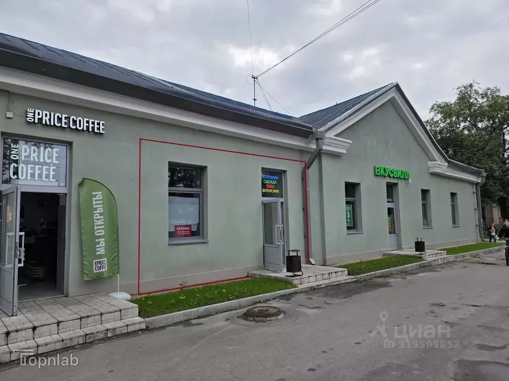 Торговая площадь в Санкт-Петербург пос. Металлострой, Садовая ул., 17 ... - Фото 1