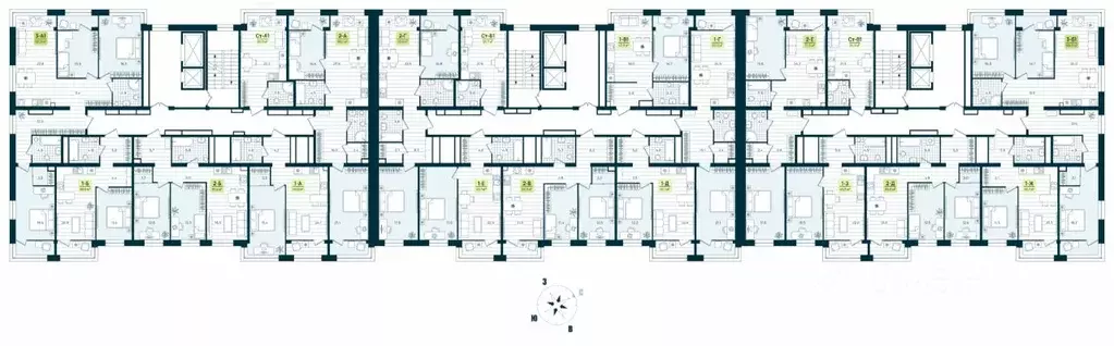 1-к кв. Ханты-Мансийский АО, Нижневартовск К-2 кв-л,  (24.9 м) - Фото 1