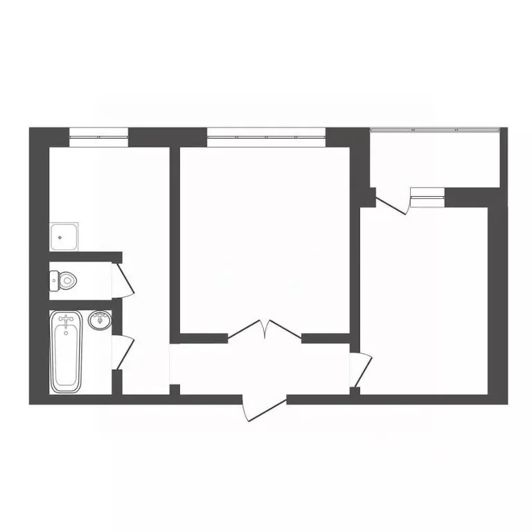 2-к кв. Амурская область, Тында Дальневосточная ул., 5 (54.0 м) - Фото 2