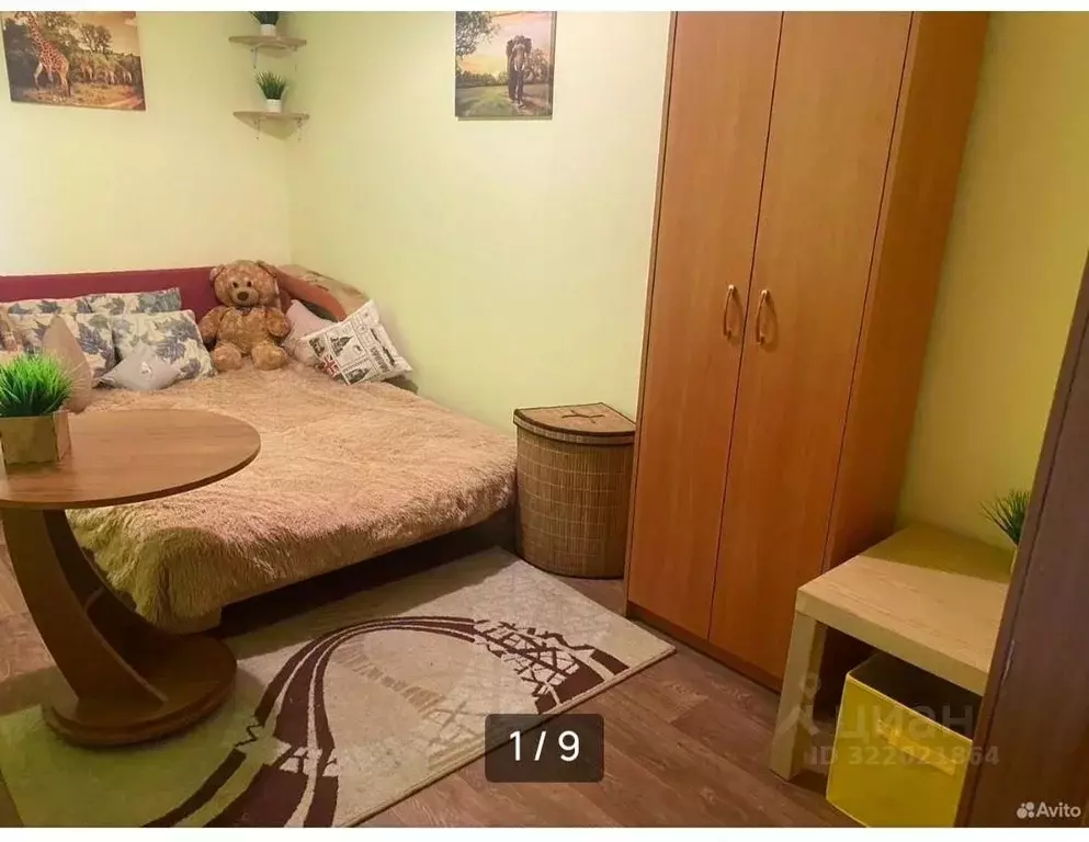 Комната Московская область, Долгопрудный Шереметьевский мкр, ул. ... - Фото 1