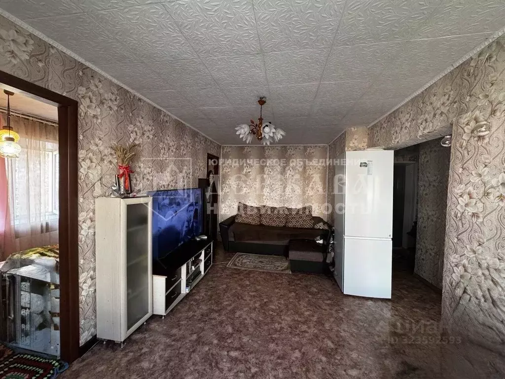 2-к кв. Кемеровская область, Ленинск-Кузнецкий ул. Земцова, 8А (40.5 ... - Фото 1