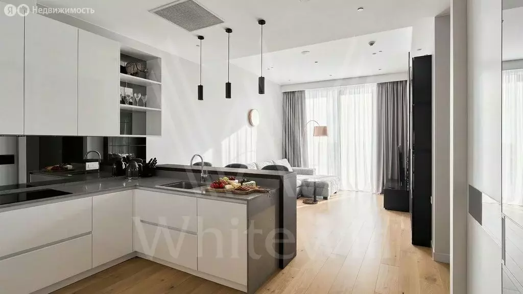 1-комнатная квартира: Москва, 1-й Красногвардейский проезд, 22с1 (60 ... - Фото 2