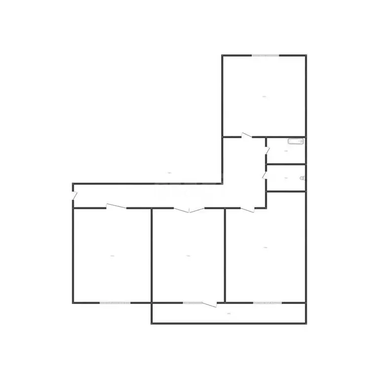 3-комнатная квартира: Ангарск, 84-й квартал, 18 (65.3 м) - Фото 1