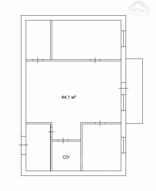 2-к кв. Алтайский край, Барнаул ул. Германа Титова, 26 (44.1 м) - Фото 2