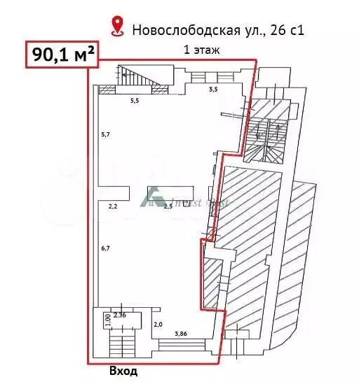 Ресторан, кафе, торговое, 90.1 кв. м - Фото 0