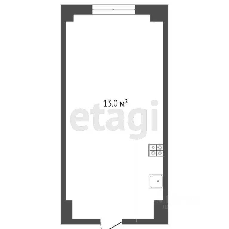 Студия Ростовская область, Ростов-на-Дону Магнитогорская ул., 1Б (30.0 ... - Фото 2