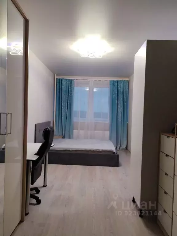 Студия Москва ул. Харлампиева, 44 (30.0 м) - Фото 1