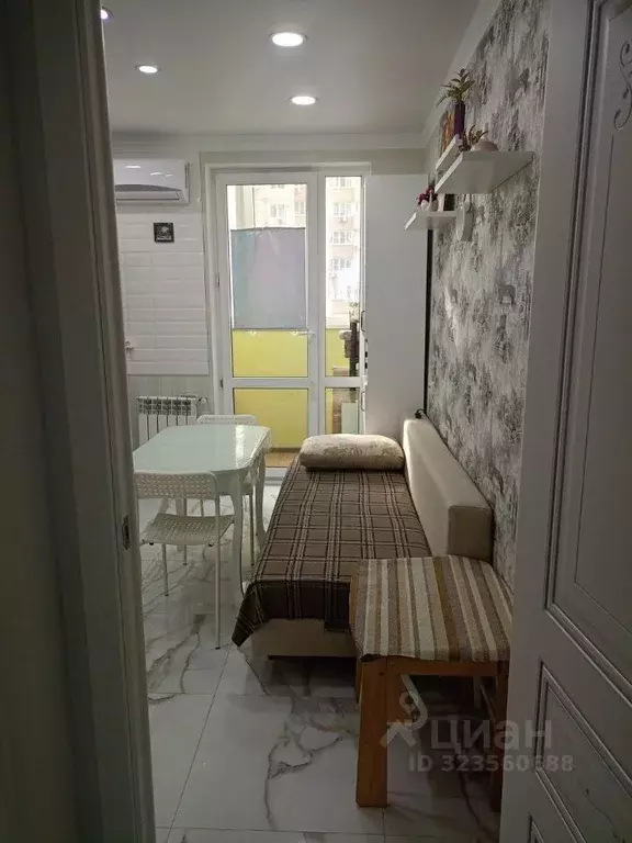 1-к кв. Краснодарский край, Краснодар Камвольно-суконный Комбинат мкр, ... - Фото 2