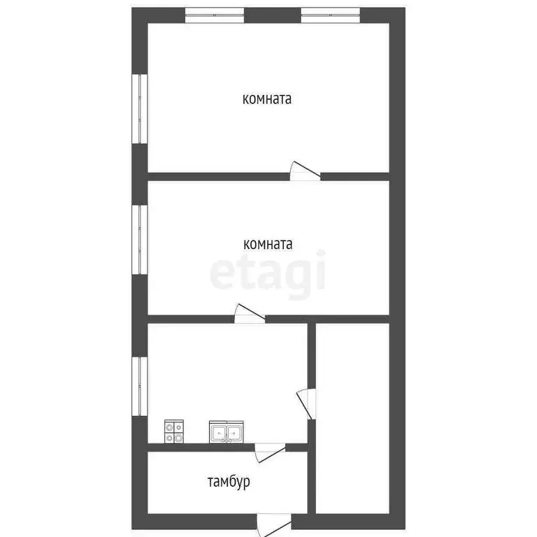Дом в Тюмень, Барнаульская улица (50 м) - Фото 1