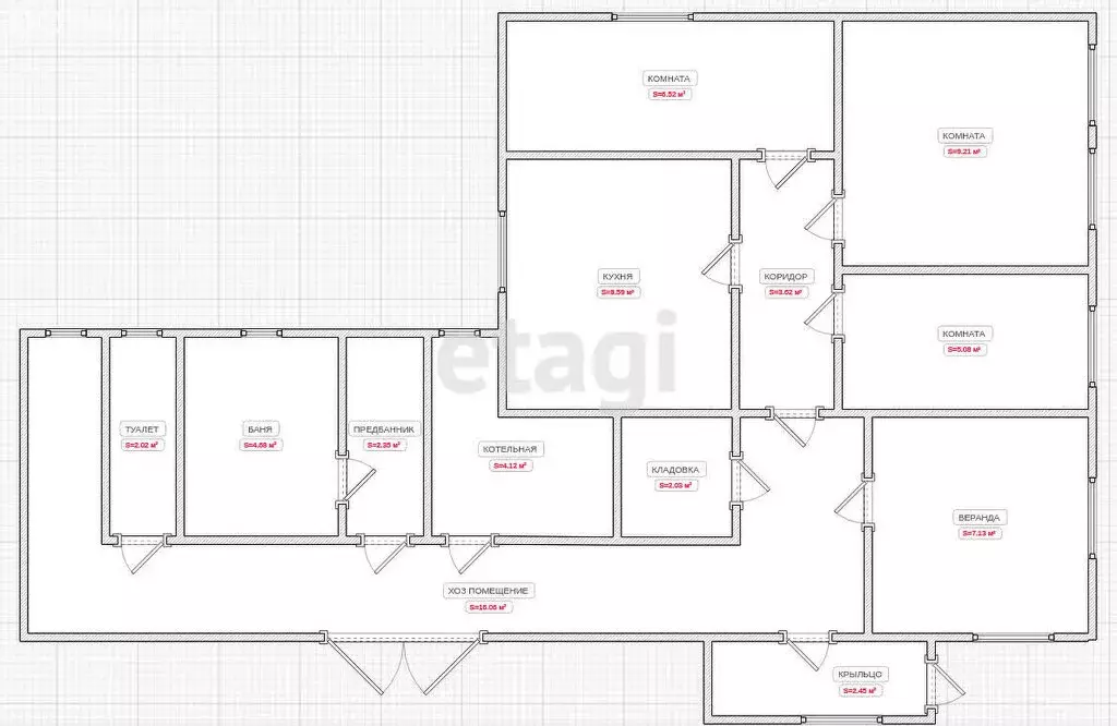 Дом в Красносельский район, Подольское сельское поселение, село ... - Фото 1