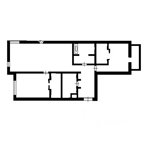 3-к кв. Москва 2-я Фрунзенская ул., 8 (126.0 м) - Фото 2