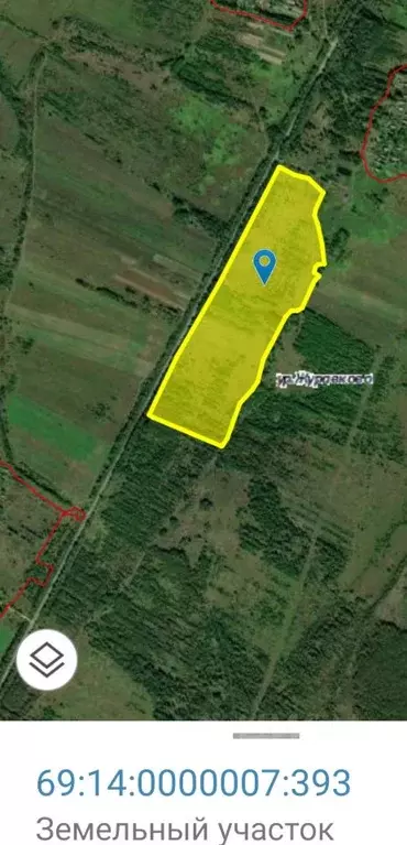 Участок в Тверская область, Кимрский муниципальный округ, д. Молоди  ... - Фото 1