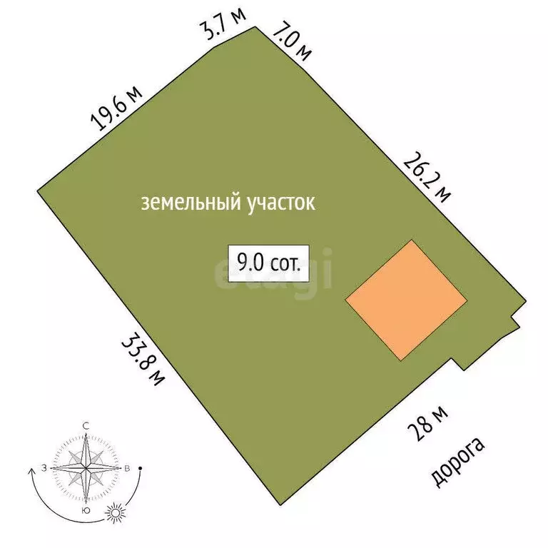 Дом в Ялуторовск, улица Скворцова-Степанова (81.2 м) - Фото 1