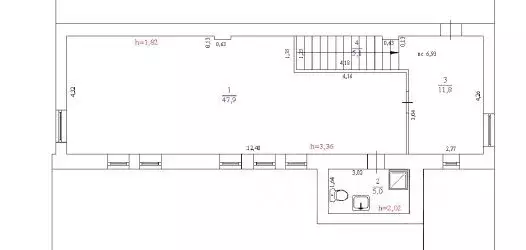 Офис в Ульяновская область, Ульяновск Азовская ул., 64А (363 м) - Фото 2