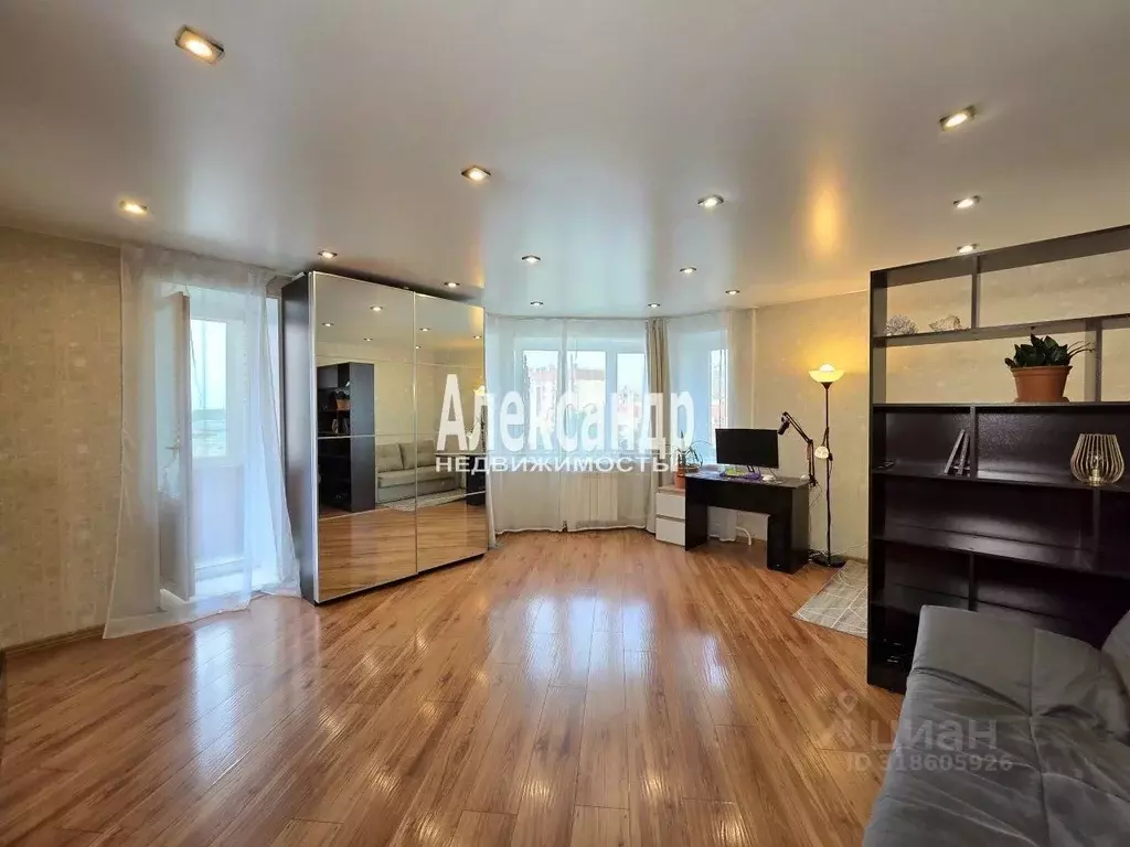 2-к кв. Санкт-Петербург ул. Савушкина, 128к1Б (70.6 м) - Фото 1