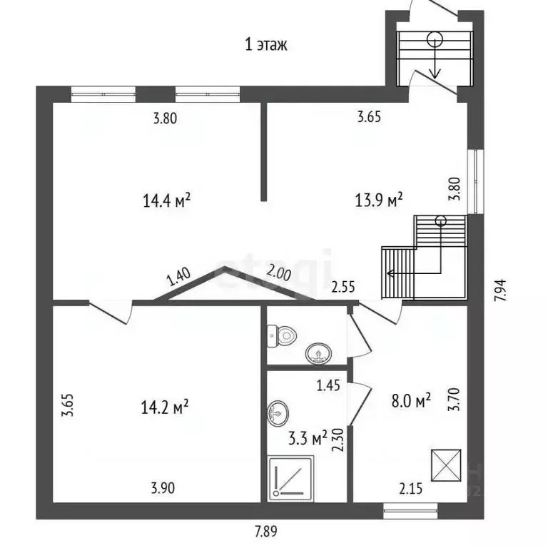 Дом в Марий Эл, Звениговский район, Красногорский городское поселение, ... - Фото 2