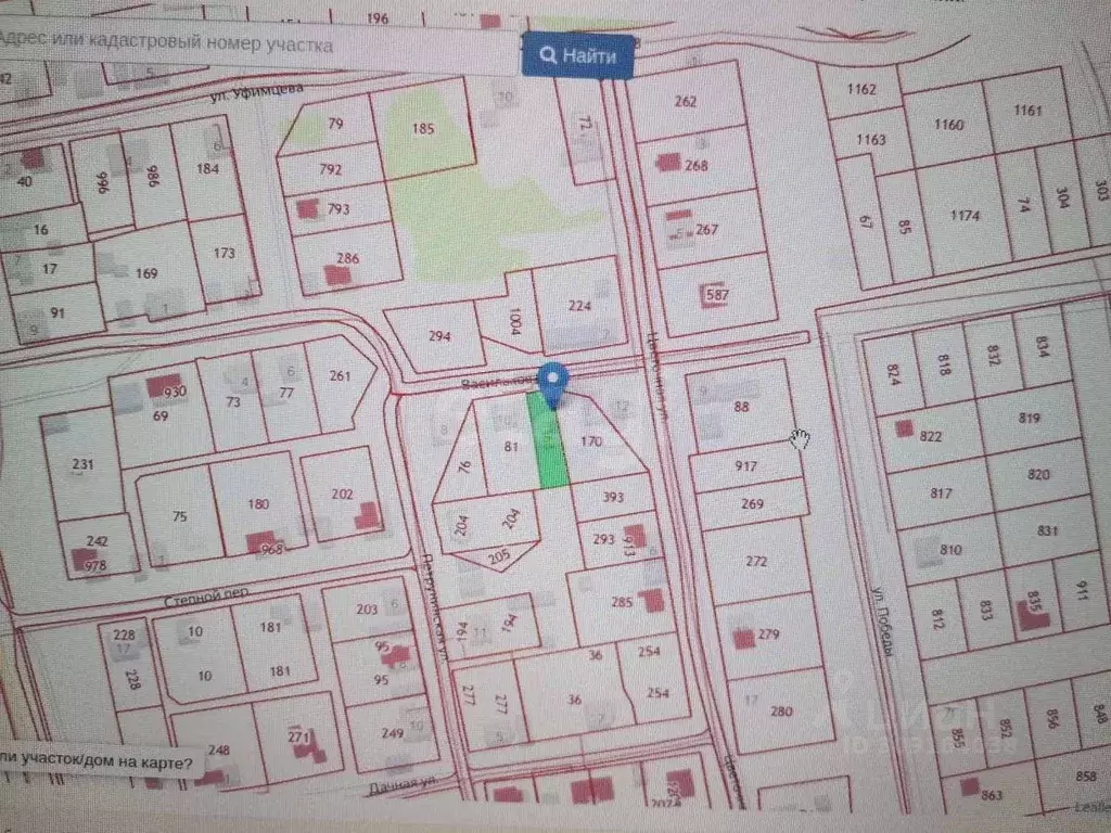 Участок в Свердловская область, Талица Васильковая ул., 10 (6.6 сот.) - Фото 1