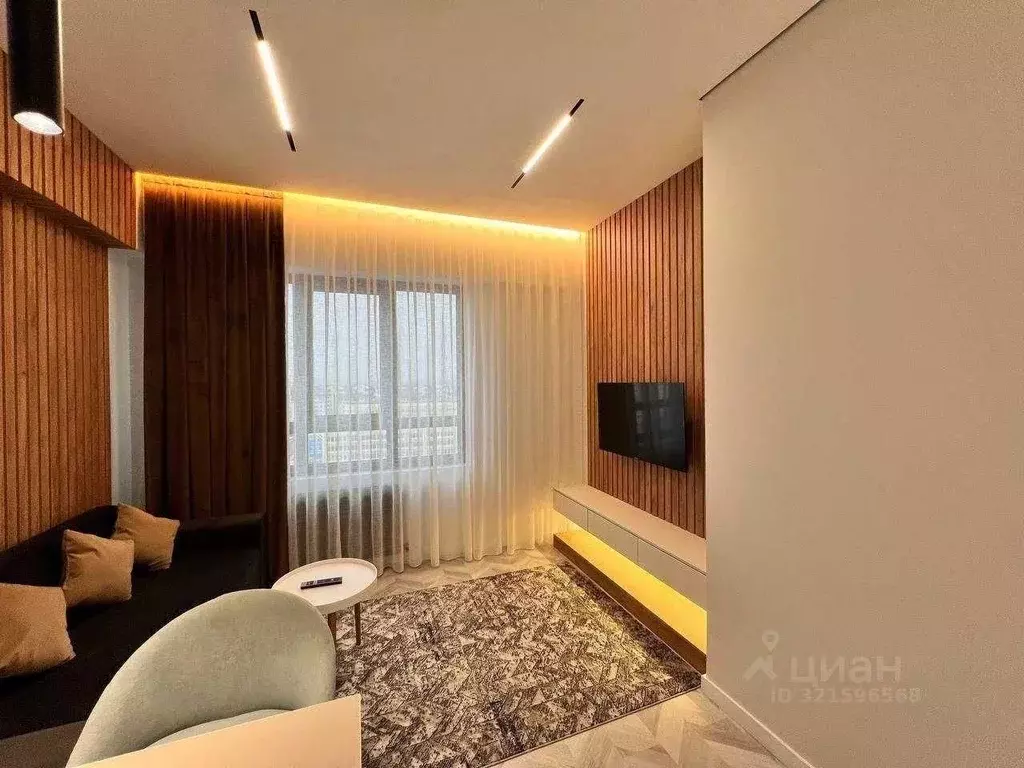 2-к кв. Татарстан, Казань ул. Аделя Кутуя, 100 (45.0 м) - Фото 1