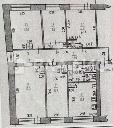Комната Алтайский край, Барнаул городской округ, Южный рп просп. ... - Фото 2