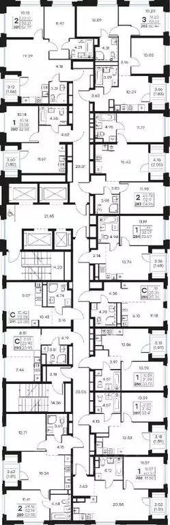 3-к кв. Нижегородская область, Нижний Новгород Глоракс Левобережный ... - Фото 2