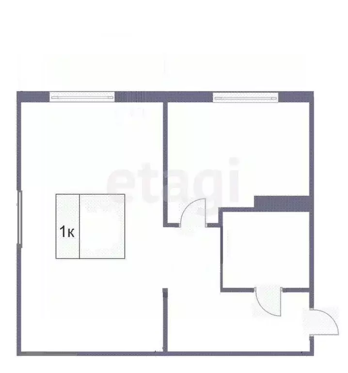 1-к кв. Кемеровская область, Кемерово Инициативная ул., 85 (35.0 м) - Фото 2