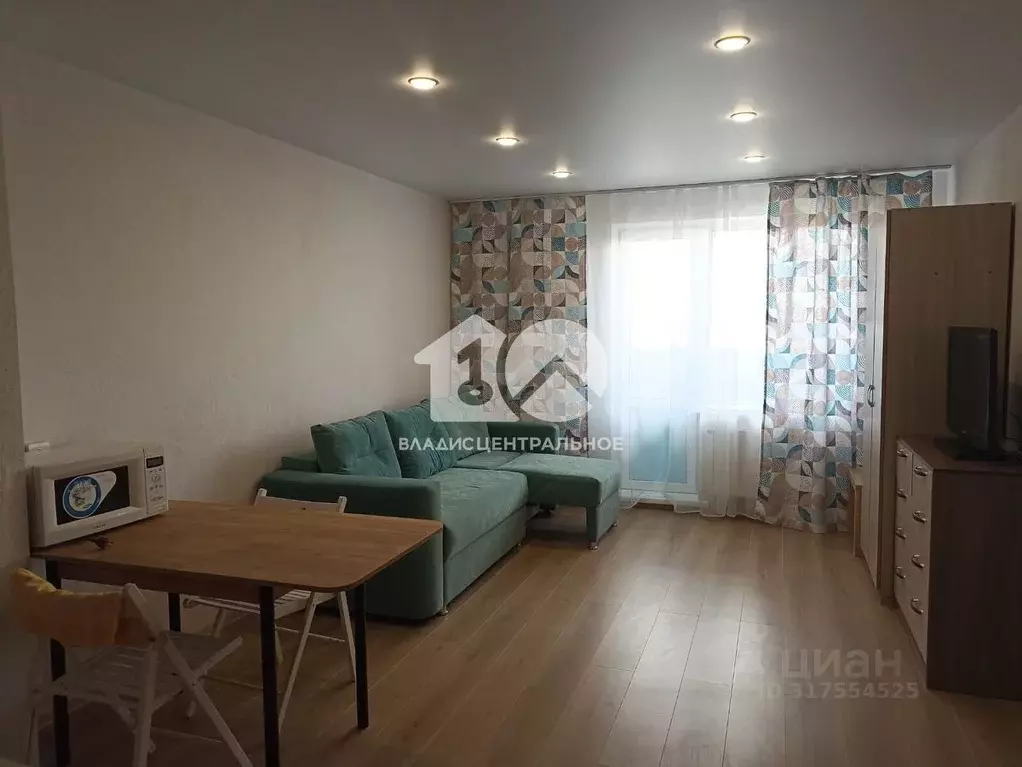 Студия Новосибирская область, Новосибирск Беловежская ул., 50 (31.4 м) - Фото 0