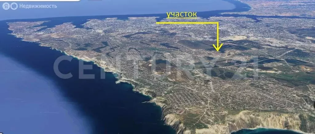 Участок в Севастополь, микрорайон Фиолент (8.1 м) - Фото 1