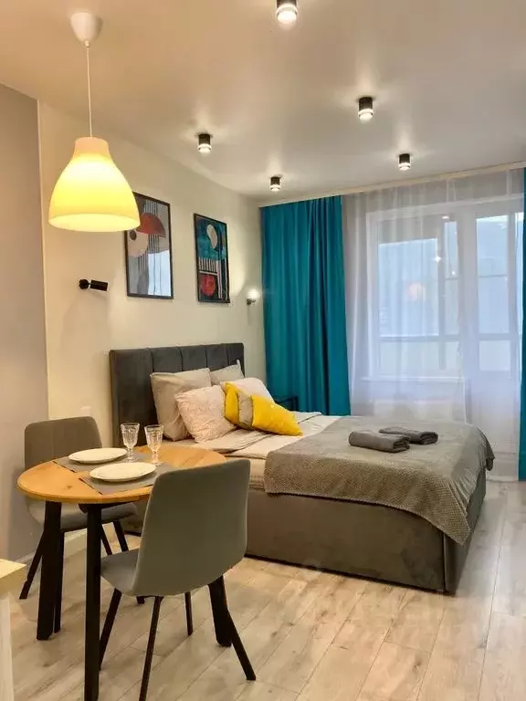Студия Санкт-Петербург ул. Плесецкая, 10 (23.0 м) - Фото 0