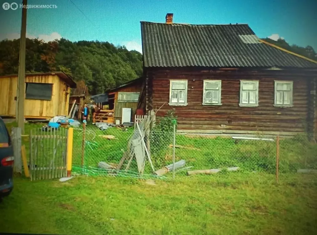 Дом в Веребьинское сельское поселение, деревня Опути (50 м) - Фото 1