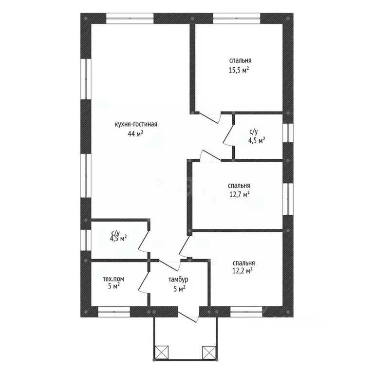 Дом в Башкортостан, Иглинский район, Акбердинский сельсовет, ... - Фото 2