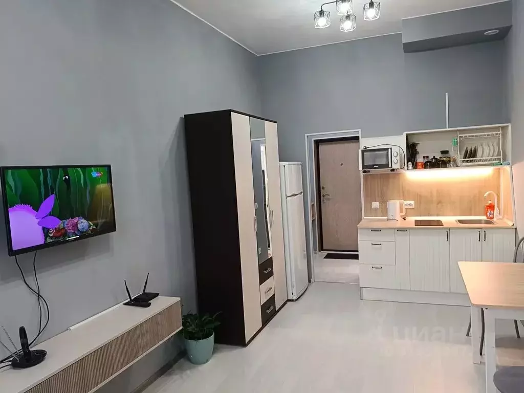 Студия Ленинградская область, Мурино Всеволожский район, бул. ... - Фото 1