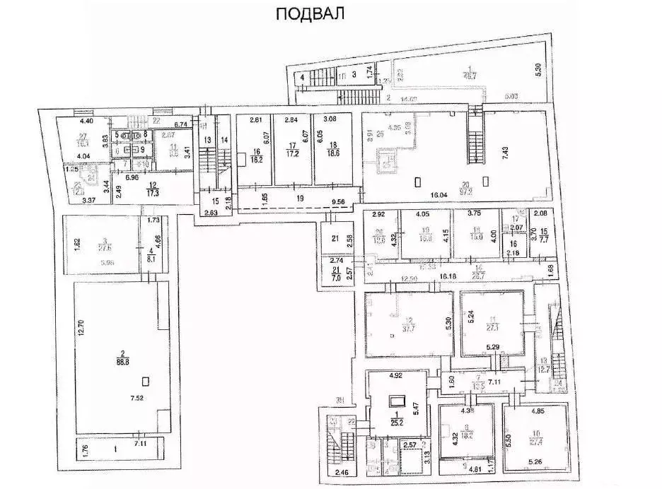 Помещение свободного назначения в Москва Большой Каретный пер., 20С3 ... - Фото 2