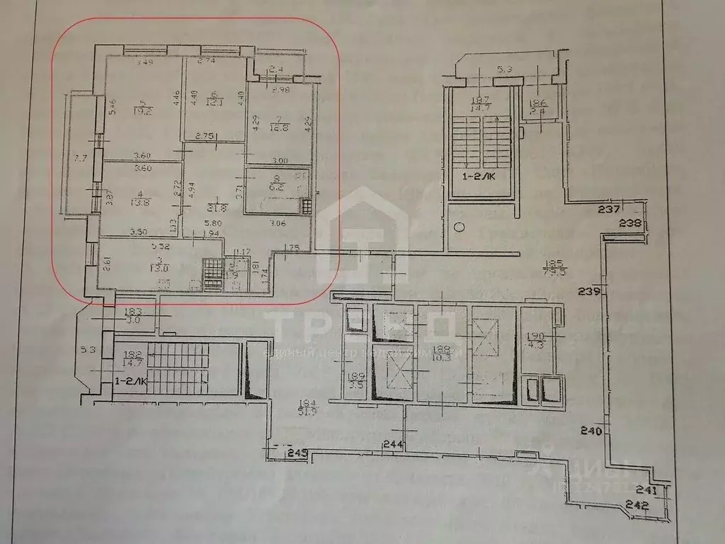 4-к кв. Санкт-Петербург ул. Русановская, 19к4 (100.8 м) - Фото 2