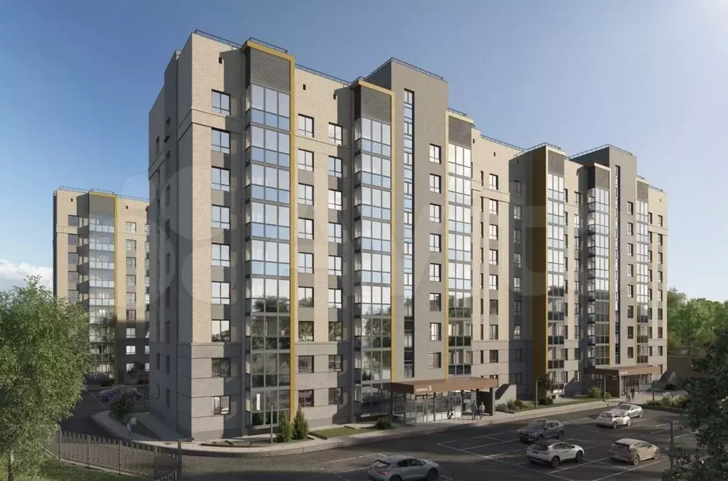 2-к. квартира, 67,5 м, 5/9 эт. - Фото 0