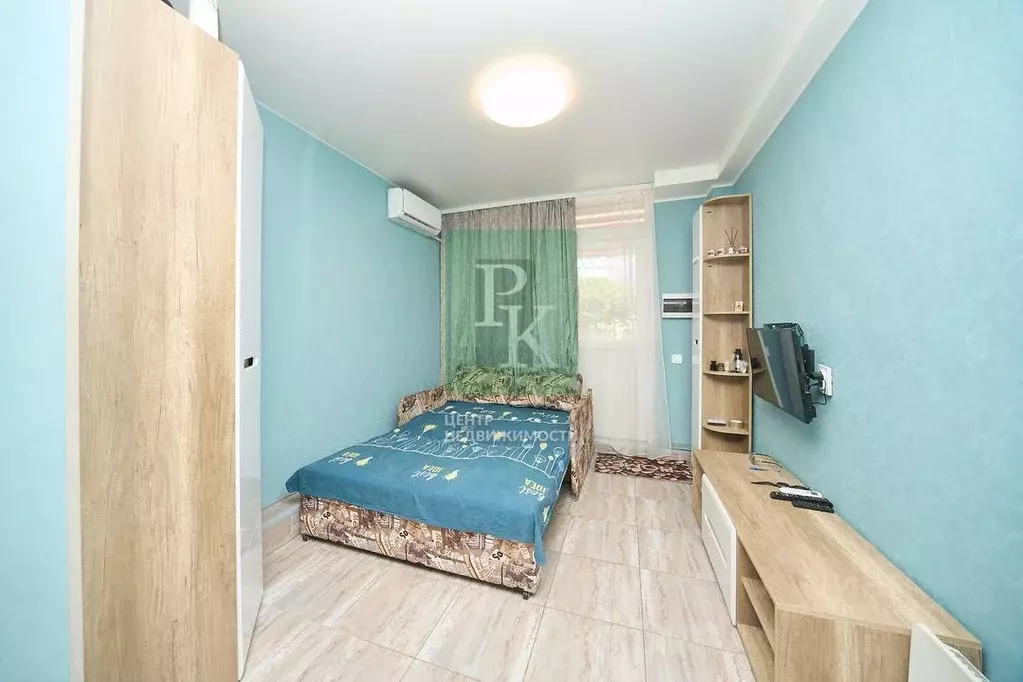 1-к кв. Севастополь ул. Военных Строителей, 12к10 (17.1 м) - Фото 0