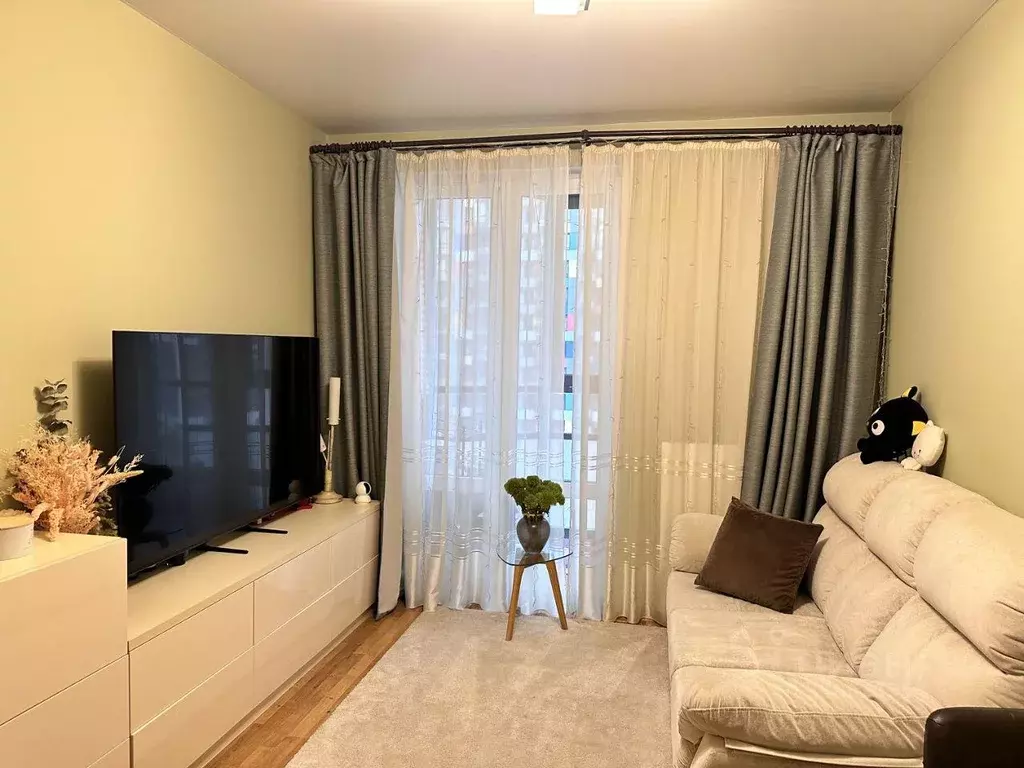 Квартира, 1 комната, 34.6 м - Фото 1